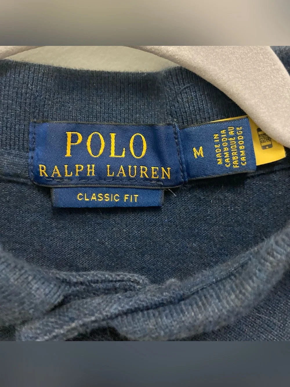 Polo Ralph Lauren Navy Polo with Red Pony Embroidery